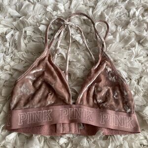 PINK Victoria’s Secret velvet bralette